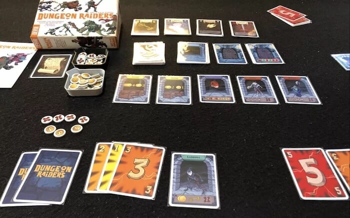 Dungeon Raiders juego mesa