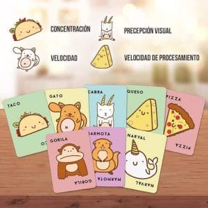 Taco Gato Cabra Queso Pizza juego mesa