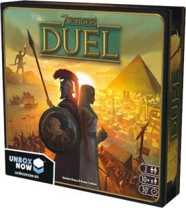 7 Wonders Duel juego mesa
