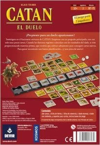 Catan el Duelo juego de mesa