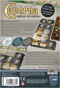 Caverna vs caverna juego de mesa