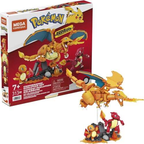 Construcciones Pokémon evoluciones Charmander
