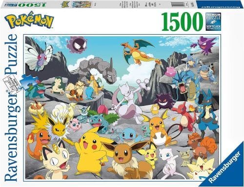Puzzle Pokémon 1500 piezas