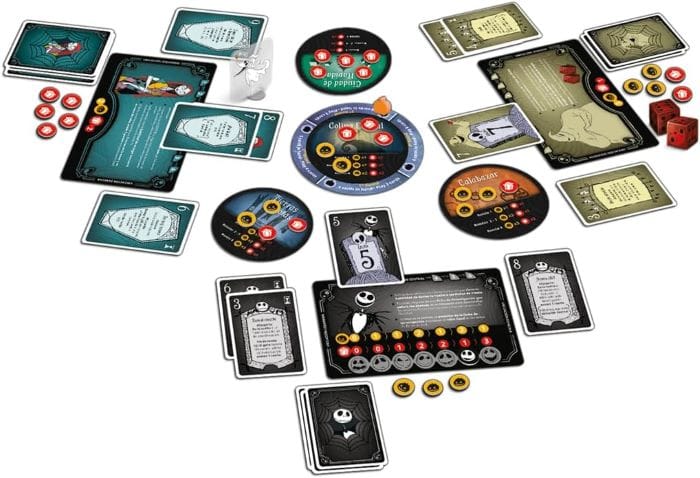 Pesadilla antes de Navidad juego mesa Halloween